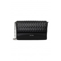CALVIN KLEIN MINI QUILT CHAIN MINI CROSSBODY ΤΣΑΝΤΑ ΓΥΝΑΙΚΕΙΑ BLACK