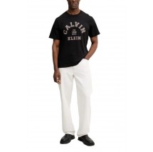 CALVIN KLEIN JEANS 20S LN CALVIN COLLEGE GRAPHIC T-SHIRT ΜΠΛΟΥΖΑ ΑΝΔΡΙΚΗ BLACK