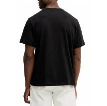 CALVIN KLEIN JEANS 20S LN CALVIN COLLEGE GRAPHIC T-SHIRT ΜΠΛΟΥΖΑ ΑΝΔΡΙΚΗ BLACK