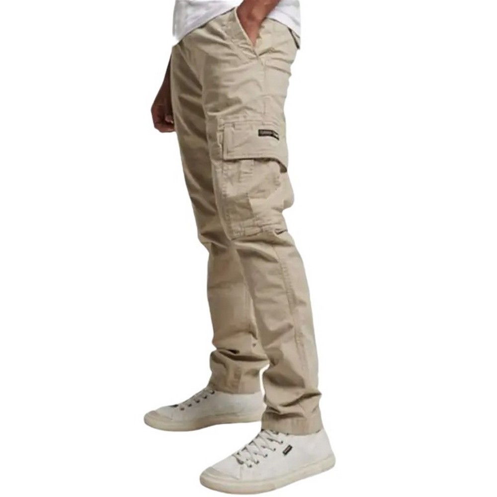 SUPERDRY D1 OVIN CORE CARGO ΠΑΝΤΕΛΟΝΙ ΑΝΔΡΙΚΟ ECRU