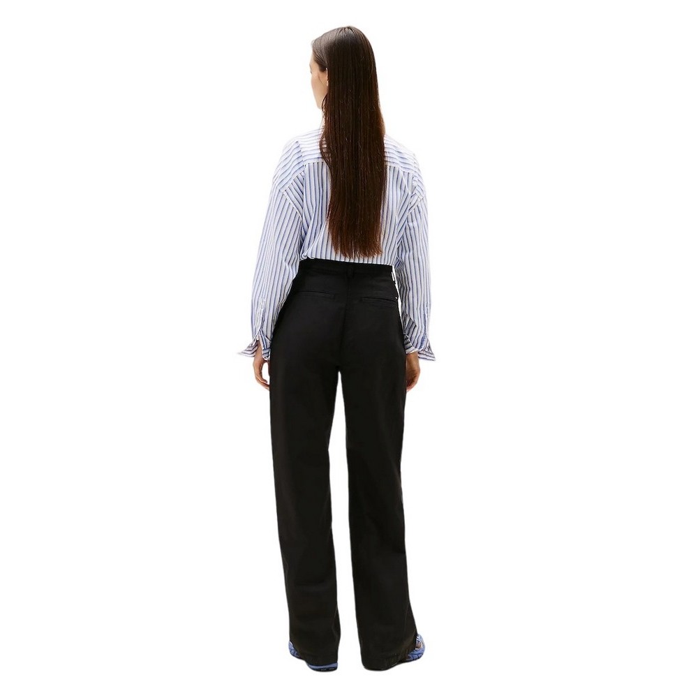 TOMMY JEANS  WIDE LEG CHINO ΠΑΝΤΕΛΟΝΙ ΓΥΝΑΙΚΕΙΟ BLACK