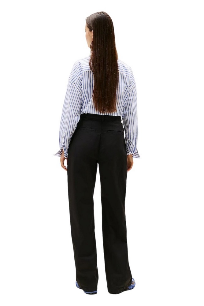 TOMMY JEANS  WIDE LEG CHINO ΠΑΝΤΕΛΟΝΙ ΓΥΝΑΙΚΕΙΟ BLACK