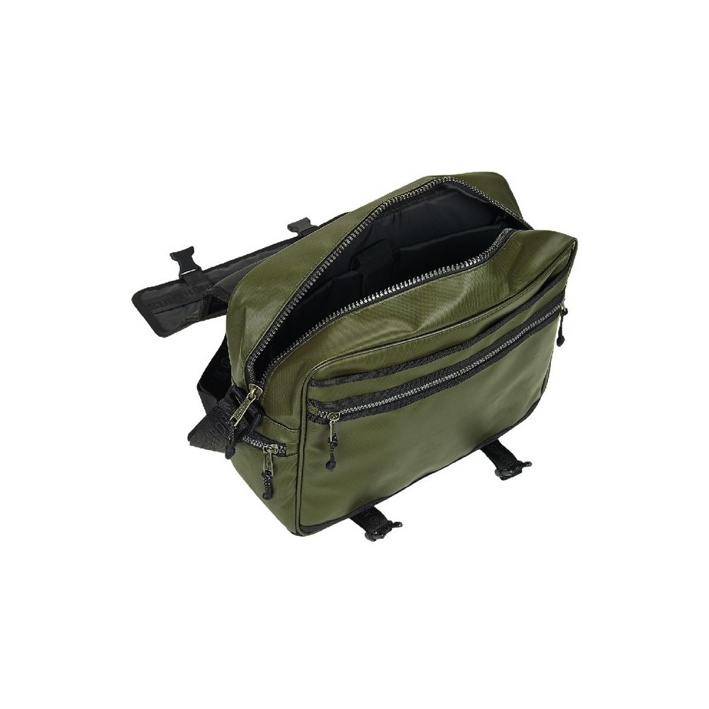 SUPERDRY D1 SDNA TARP RECORD BAG UNISEX ΤΣΑΝΤΑ OLIVE