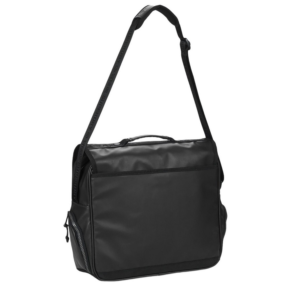SUPERDRY D1 SDNA TARP RECORD BAG UNISEX ΤΣΑΝΤΑ BLACK