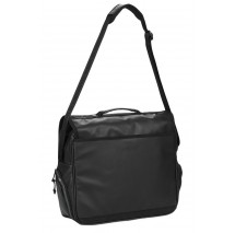SUPERDRY D1 SDNA TARP RECORD BAG UNISEX ΤΣΑΝΤΑ BLACK