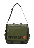SUPERDRY D1 SDNA TARP RECORD BAG UNISEX ΤΣΑΝΤΑ OLIVE