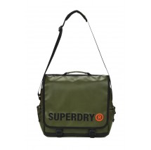 SUPERDRY D1 SDNA TARP RECORD BAG UNISEX ΤΣΑΝΤΑ OLIVE