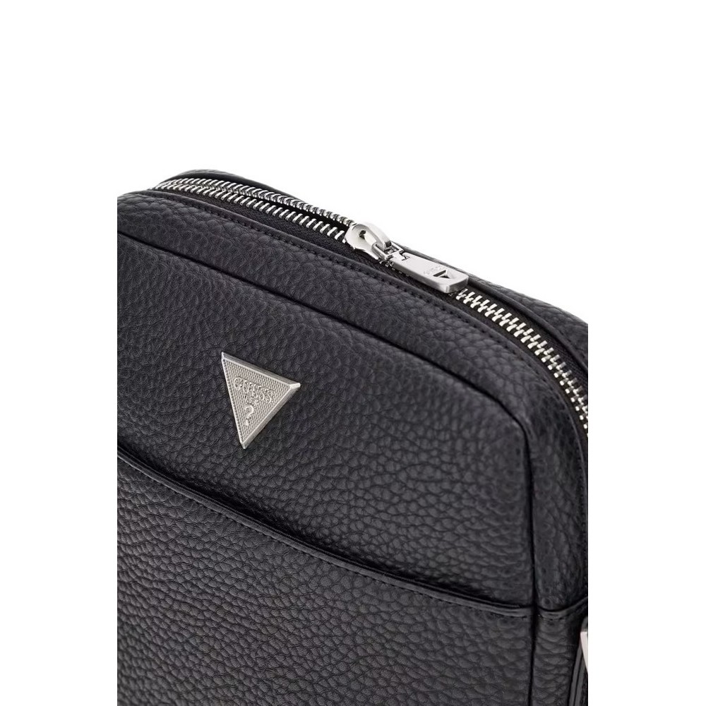 GUESS TORINO CROSSBODY ΤΣΑΝΤΑ ΑΝΔΡΙΚΗ BLACK
