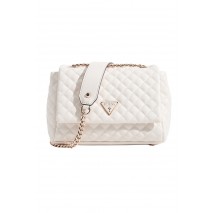 GUESS EVERLEE CONVERTIBLE XBODY FLAP ΤΣΑΝΤΑ ΓΥΝΑΙΚΕΙΑ OFF WHITE