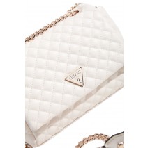 GUESS EVERLEE CONVERTIBLE XBODY FLAP ΤΣΑΝΤΑ ΓΥΝΑΙΚΕΙΑ OFF WHITE