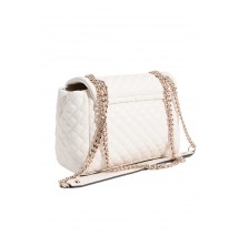 GUESS EVERLEE CONVERTIBLE XBODY FLAP ΤΣΑΝΤΑ ΓΥΝΑΙΚΕΙΑ OFF WHITE