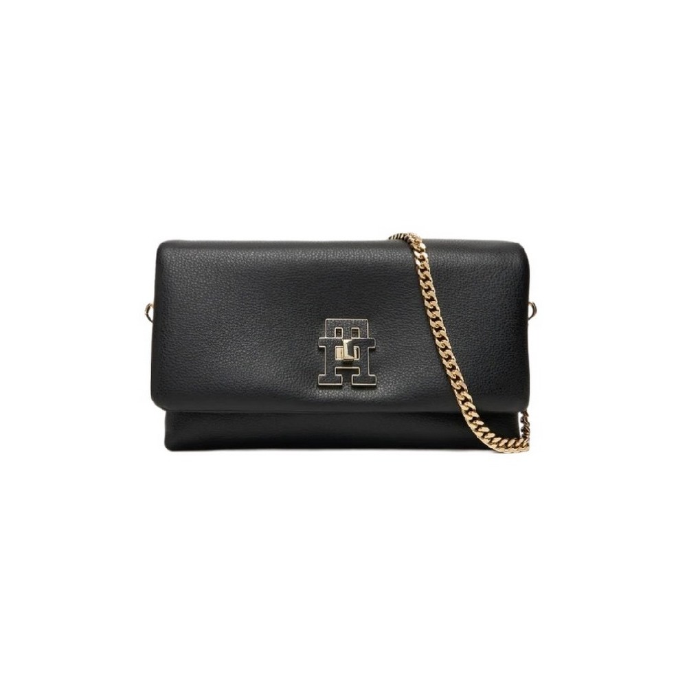 TOMMY HILFIGER MODERN MINI CROSSOVER ΤΣΑΝΤΑ ΓΥΝΑΙΚΕΙΑ BLACK