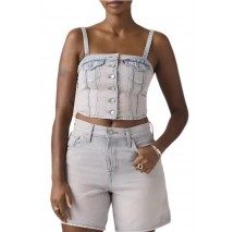 LEVIS® STRETCH DENIM TUBE ΤΟΠ ΓΥΝΑΙΚΕΙΟ LIGHT DENIM