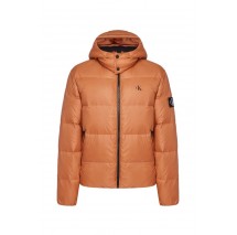 CALVIN KLEIN JEANS ESSENTIALS DOWN JACKET ΜΠΟΥΦΑΝ ΑΝΔΡΙΚΟ ORANGE