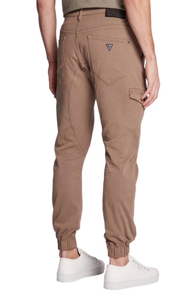 GUESS NEW KOMBAT ΠΑΝΤΕΛΟΝΙ ΑΝΔΡΙΚΟ BROWN