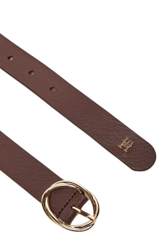TOMMY HILFIGER CHIC 2.5 AW0AW17932 ΖΩΝΗ ΓΥΝΑΙΚΕΙΑ BROWN