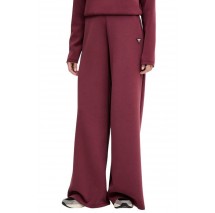 GUESS OLYMPE WIDE LEG PANTS ΠΑΝΤΕΛΟΝΙ ΦΟΡΜΑ ΓΥΝΑΙΚΕΙΟ BORDEAUX