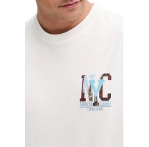 TOMMY JEANS RLX NOVELTY GRAPHIC 3 T-SHIRT ΜΠΛΟΥΖΑ ΑΝΔΡΙΚΗ OFF WHITE