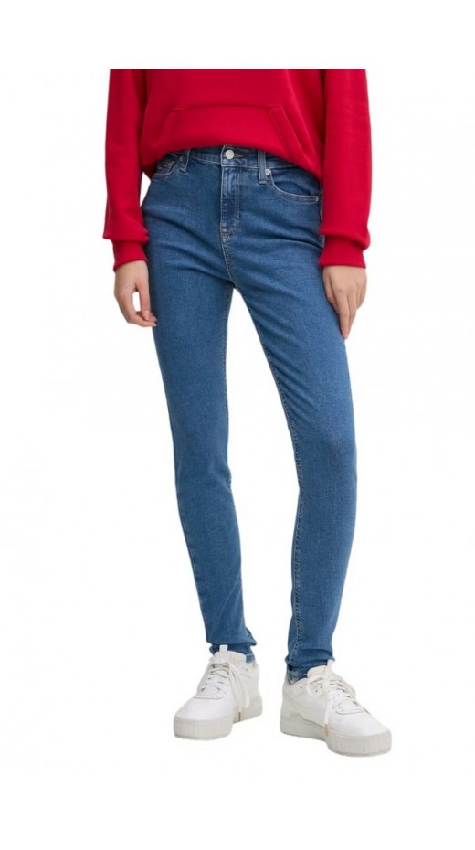 TOMMY JEANS NORA MD SKN ΠΑΝΤΕΛΟΝΙ ΓΥΝΑΙΚΕΙΟ BLUΕ DENIM