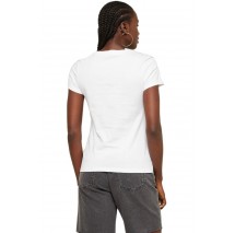 CALVIN KLEIN JEANS MICRO MONOLOGO SLIM FIT TEE T-SHIRT ΓΥΝΑΙΚΕΙΟ WHITE
