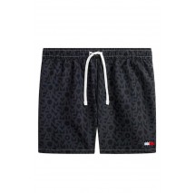 TOMMY JEANS MEDIUM DRAWSTRING AOP ΜΑΓΙΟ ΑΝΔΡΙΚΟ BLACK/GREY