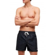 TOMMY JEANS MEDIUM DRAWSTRING AOP ΜΑΓΙΟ ΑΝΔΡΙΚΟ BLACK/GREY