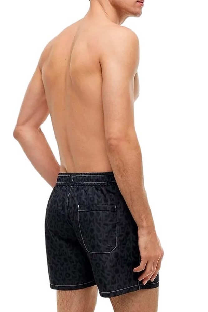 TOMMY JEANS MEDIUM DRAWSTRING AOP ΜΑΓΙΟ ΑΝΔΡΙΚΟ BLACK/GREY