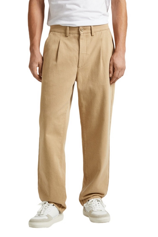 PEPE JEANS RELAXED STRAIGHT CHINO ΠΑΝΤΕΛΟΝΙ ΑΝΔΡΙΚΟ BEIGE