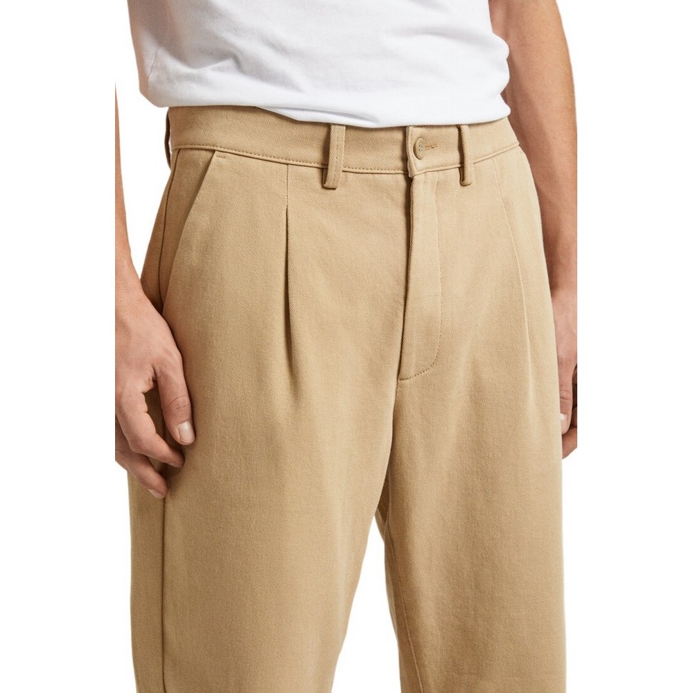 PEPE JEANS RELAXED STRAIGHT CHINO ΠΑΝΤΕΛΟΝΙ ΑΝΔΡΙΚΟ BEIGE