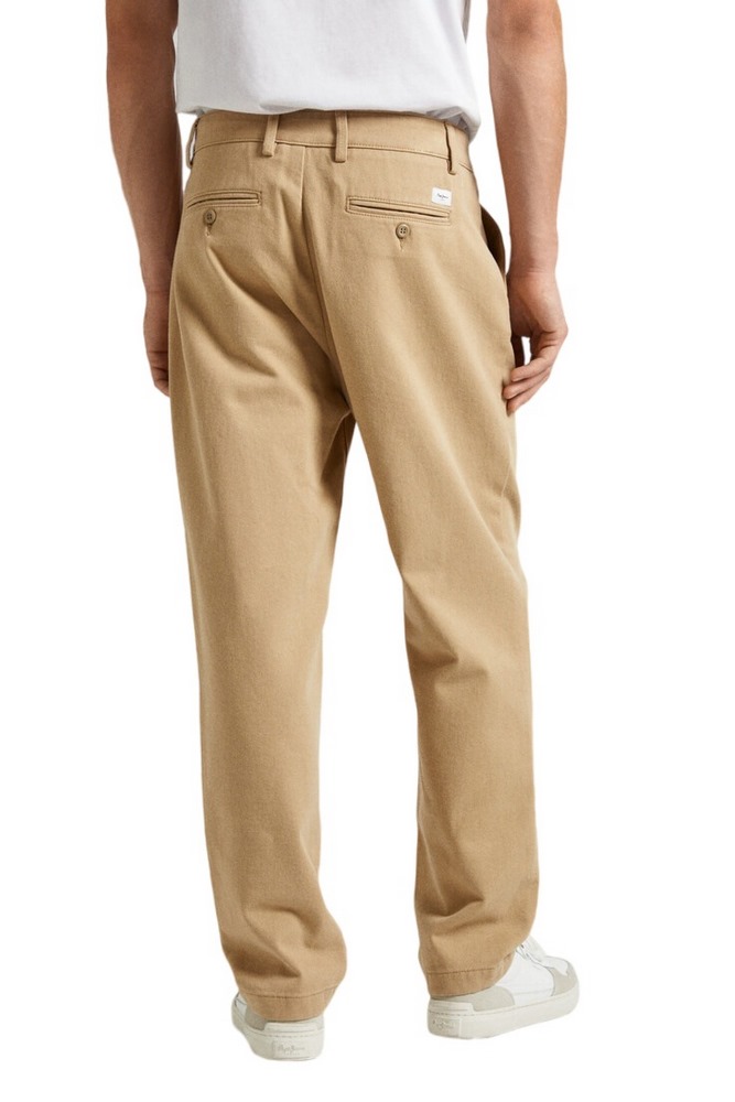 PEPE JEANS RELAXED STRAIGHT CHINO ΠΑΝΤΕΛΟΝΙ ΑΝΔΡΙΚΟ BEIGE