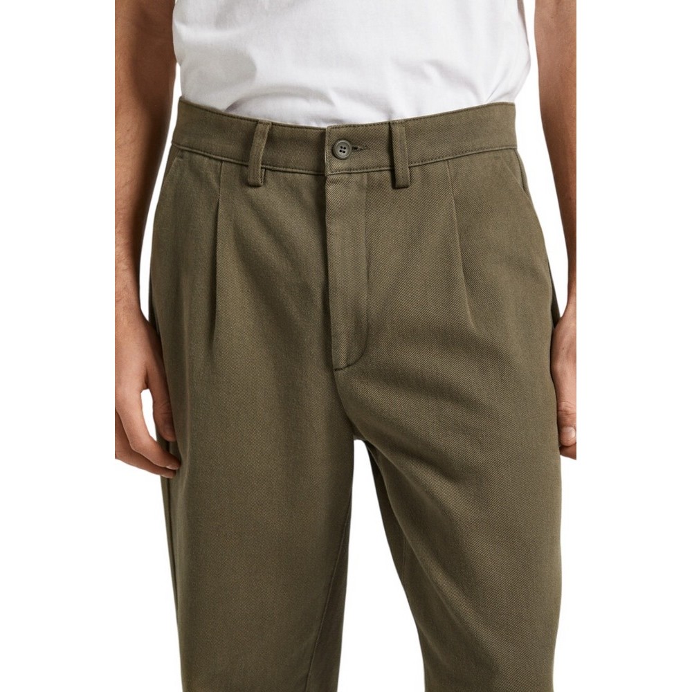 PEPE JEANS RELAXED STRAIGHT CHINO ΠΑΝΤΕΛΟΝΙ ΑΝΔΡΙΚΟ GREEN