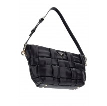 GUESS MARION TOP ZIP SHOULDER BAG ΤΣΑΝΤΑ ΓΥΝΑΙΚΕΙΑ BLACK