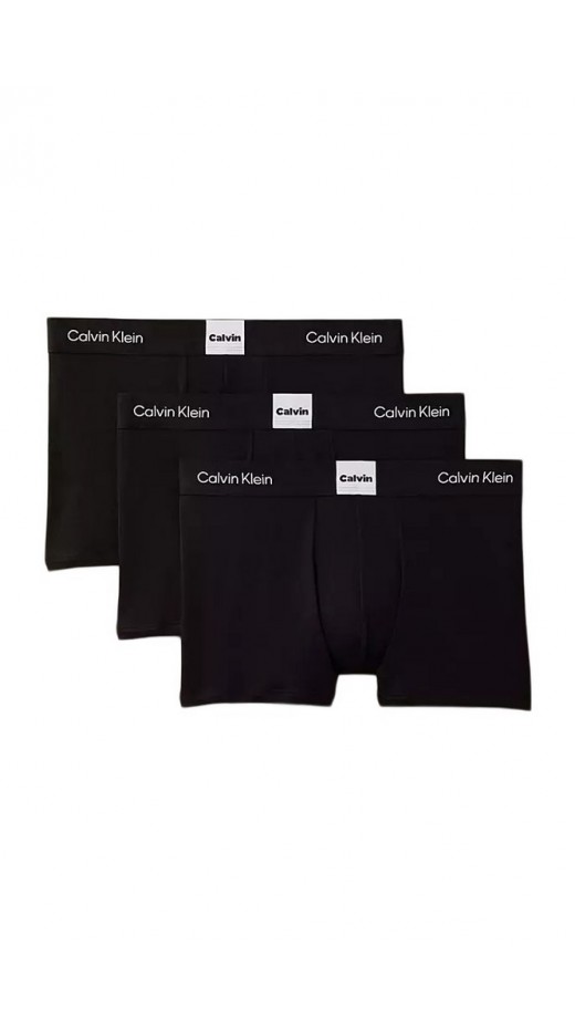 CALVIN KLEIN TRUNK 3PK ΕΣΩΡΟΥΧΟ ΑΝΔΡΙΚΟ BLACK