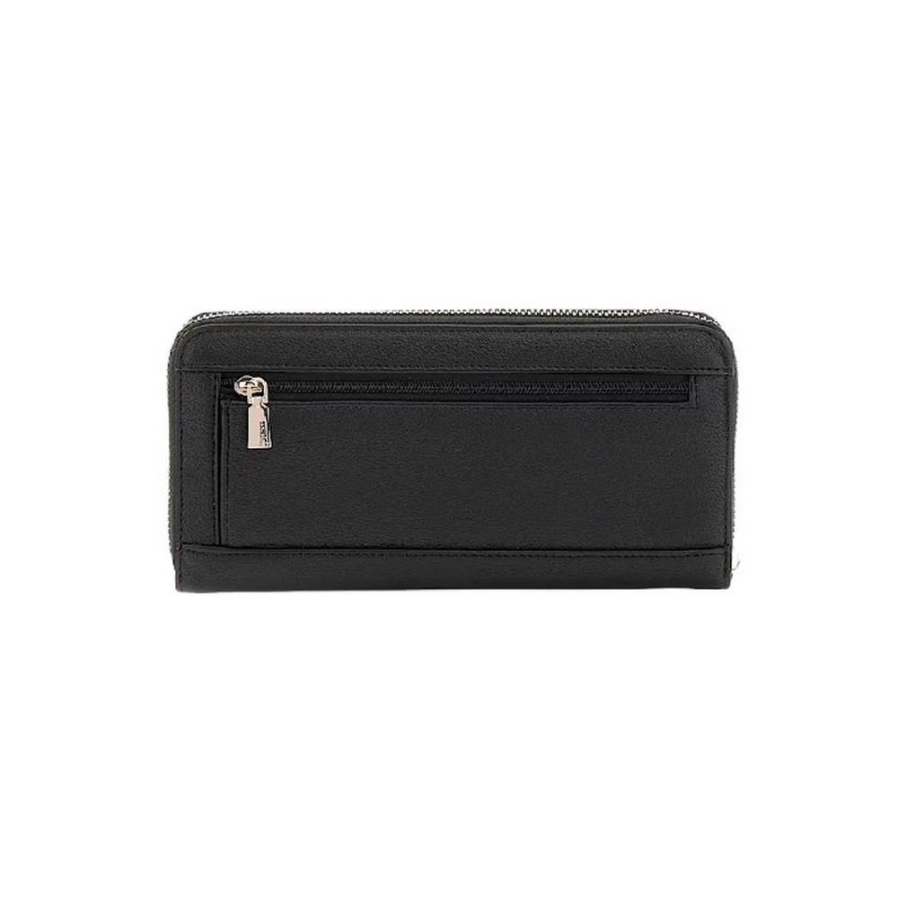 GUESS ANADELA SLG LARGE ZIP AROUND ΠΟΡΤΟΦΟΛΙ ΓΥΝΑΙΚΕΙΟ BLACK