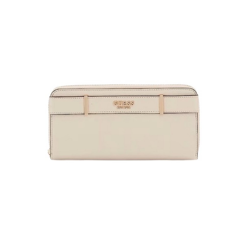 GUESS ANADELA SLG LARGE ZIP AROUND ΠΟΡΤΟΦΟΛΙ ΓΥΝΑΙΚΕΙΟ TAUPE