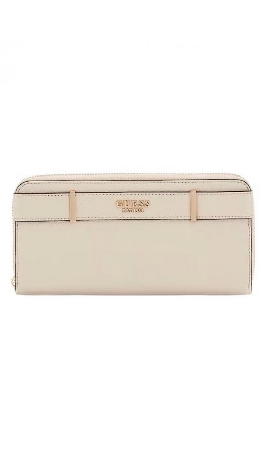 GUESS ANADELA SLG LARGE ZIP AROUND ΠΟΡΤΟΦΟΛΙ ΓΥΝΑΙΚΕΙΟ TAUPE