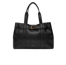 CALVIN KLEIN BUCKLE MEDIUM TOTE ΤΣΑΝΤΑ ΓΥΝΑΙΚΕΙΑ BLACK