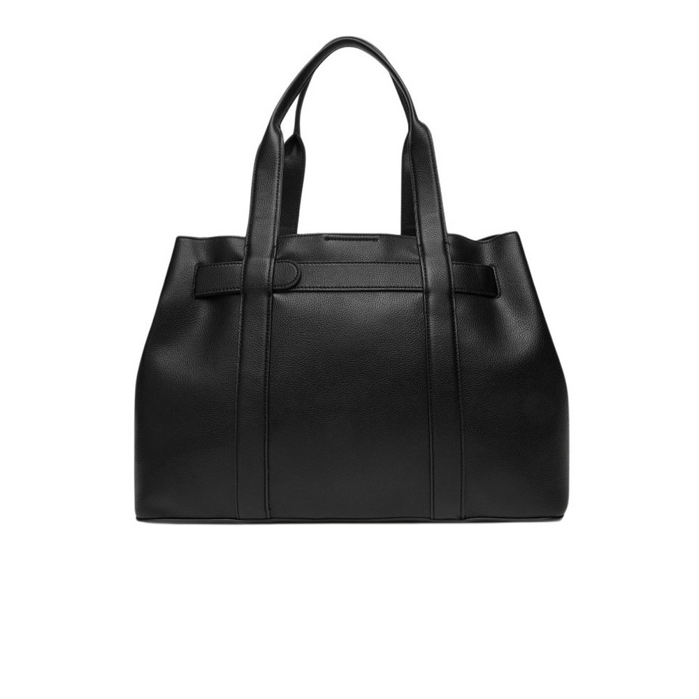 CALVIN KLEIN BUCKLE MEDIUM TOTE ΤΣΑΝΤΑ ΓΥΝΑΙΚΕΙΑ BLACK