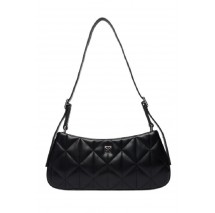 CALVIN KLEIN QUILTED SM SHOULDER BAG ΤΣΑΝΤΑ ΓΥΝΑΙΚΕΙΑ BLACK