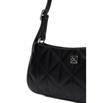CALVIN KLEIN QUILTED SM SHOULDER BAG ΤΣΑΝΤΑ ΓΥΝΑΙΚΕΙΑ BLACK