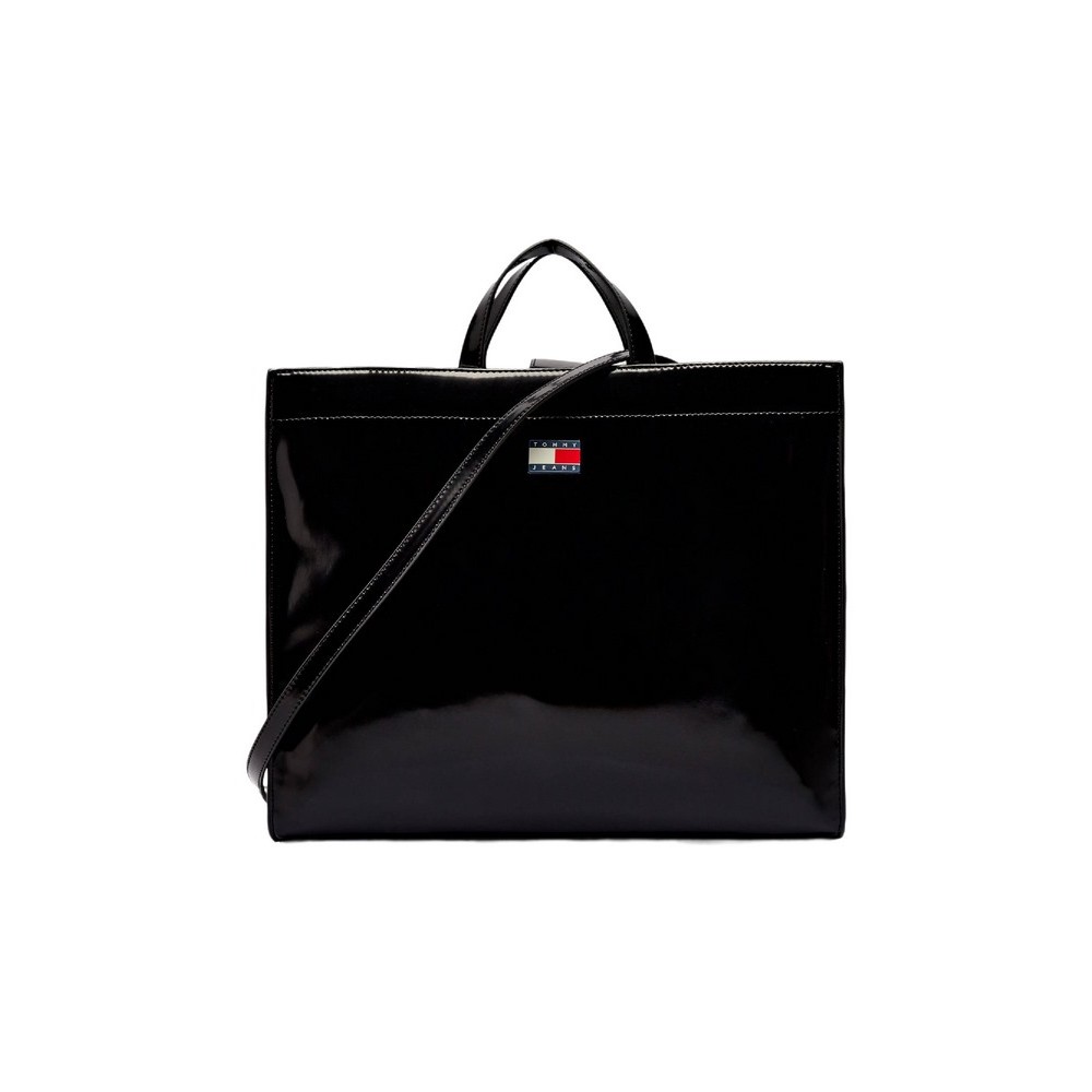 TOMMY JEANS MUST TOTE ΤΣΑΝΤΑ ΓΥΝΑΙΚΕΙΑ BLACK