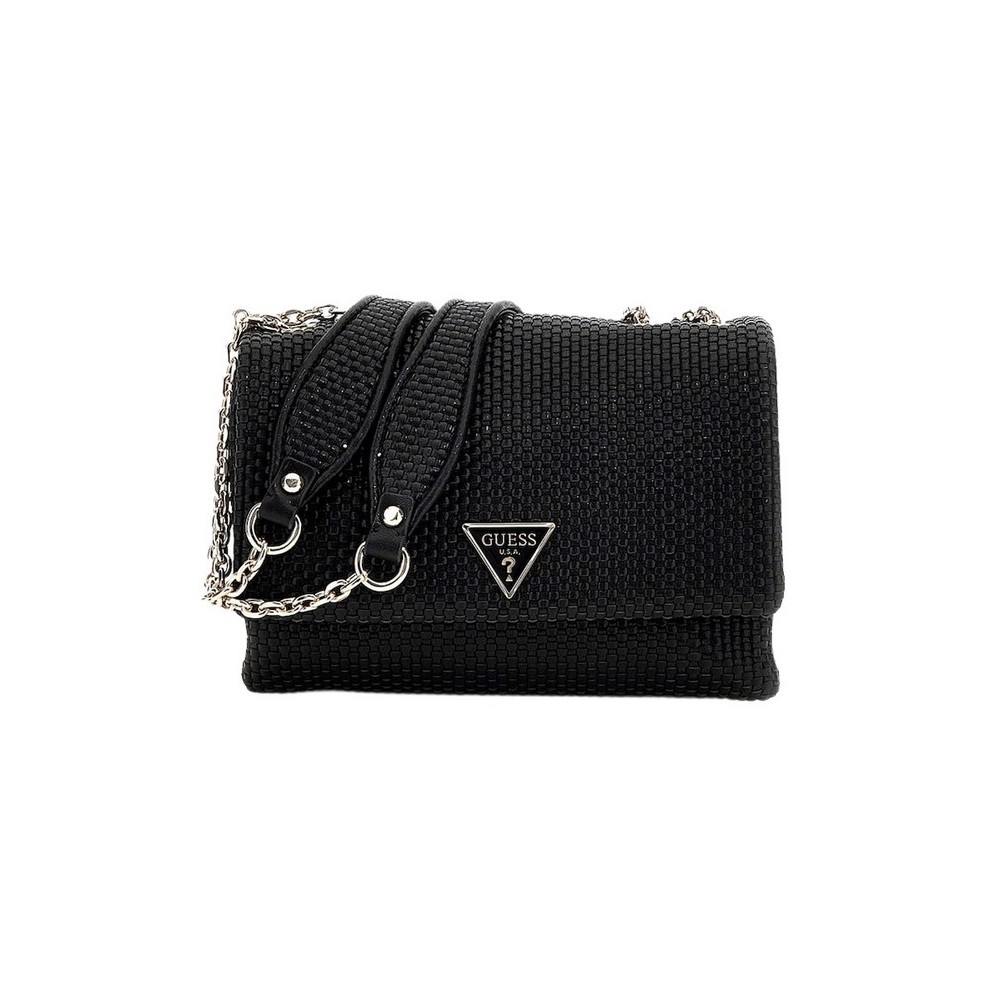 GUESS PHAEDRA CONVERTIBLE XBODY FLAP ΤΣΑΝΤΑ ΓΥΝΑΙΚΕΙΑ BLACK