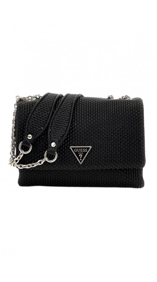 GUESS PHAEDRA CONVERTIBLE XBODY FLAP ΤΣΑΝΤΑ ΓΥΝΑΙΚΕΙΑ BLACK