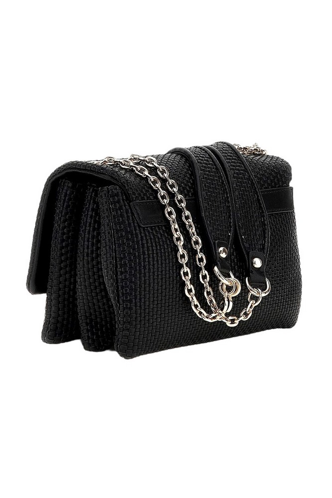 GUESS PHAEDRA CONVERTIBLE XBODY FLAP ΤΣΑΝΤΑ ΓΥΝΑΙΚΕΙΑ BLACK