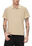 PEPE JEANS LONDON NEW OLIVER GD POLO ΜΠΛΟΥΖΑ ΑΝΔΡΙΚΗ BEIGE