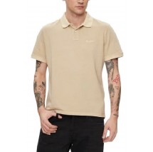 PEPE JEANS LONDON NEW OLIVER GD POLO ΜΠΛΟΥΖΑ ΑΝΔΡΙΚΗ BEIGE