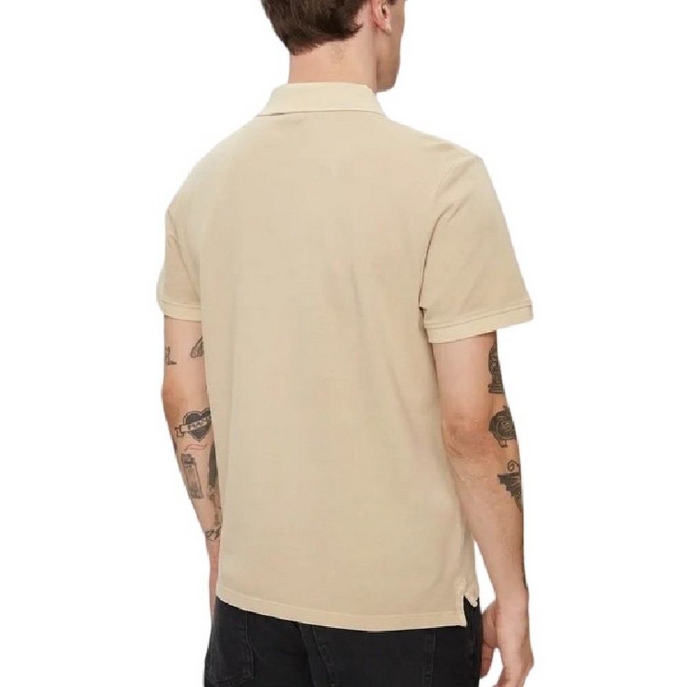 PEPE JEANS LONDON NEW OLIVER GD POLO ΜΠΛΟΥΖΑ ΑΝΔΡΙΚΗ BEIGE