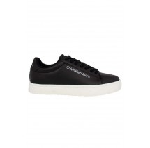 CALVIN KLEIN JEANS CLASSIC CUPSOLE LACEUP LTH ΠΑΠΟΥΤΣΙ ΑΝΔΡΙΚΟ BLACK/WHITE