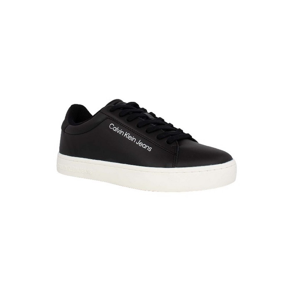 CALVIN KLEIN JEANS CLASSIC CUPSOLE LACEUP LTH ΠΑΠΟΥΤΣΙ ΑΝΔΡΙΚΟ BLACK/WHITE