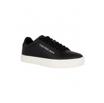 CALVIN KLEIN JEANS CLASSIC CUPSOLE LACEUP LTH ΠΑΠΟΥΤΣΙ ΑΝΔΡΙΚΟ BLACK/WHITE